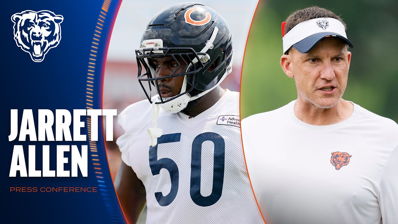 Grady Jarrett, Dennis Allen on the physicality of training camp | Chicago Bears