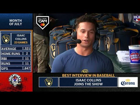 Milwaukee Brewers will make World Series - Isaac Collins joins MLB Now on Brewers hot streak & more
