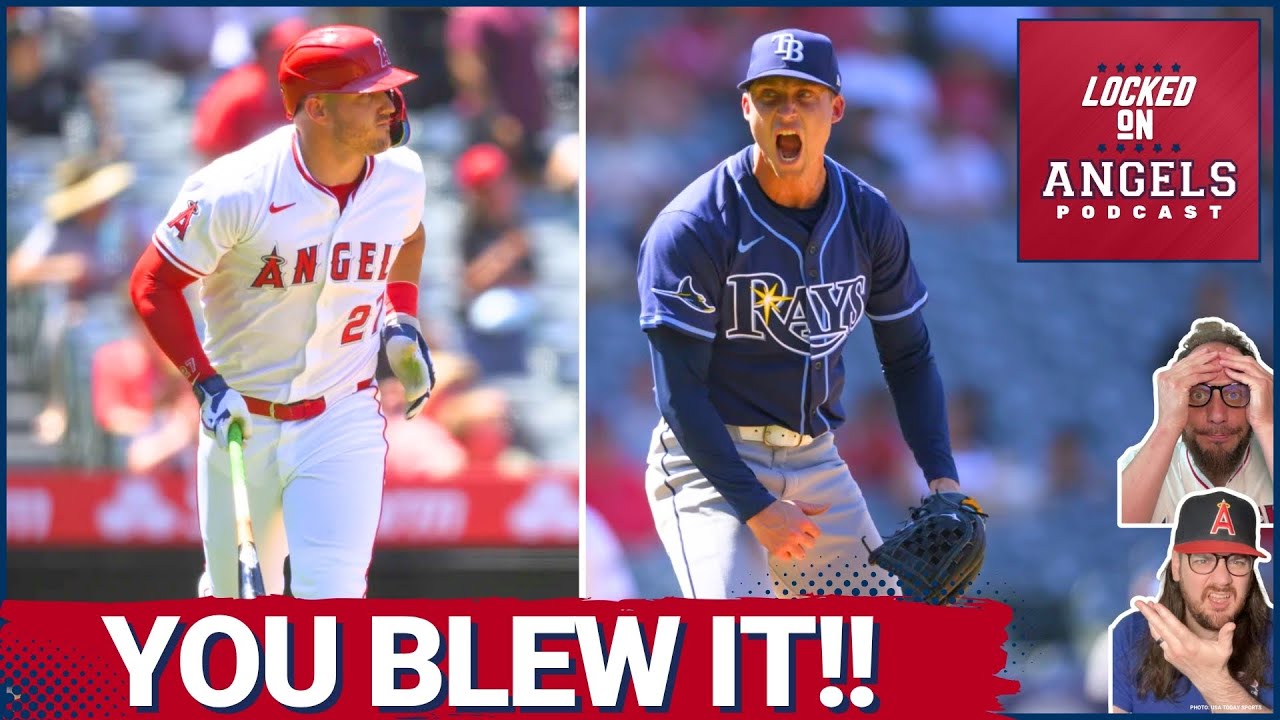 Los Angeles Angels Squander TWO Chances to Win in Loss to Rays, Will Kenley Jansen Return? AAA Moves
