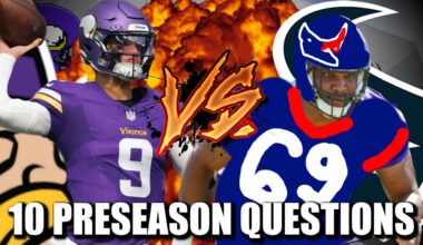 10 Preseason Questions for Vikings-Texans on Saturday