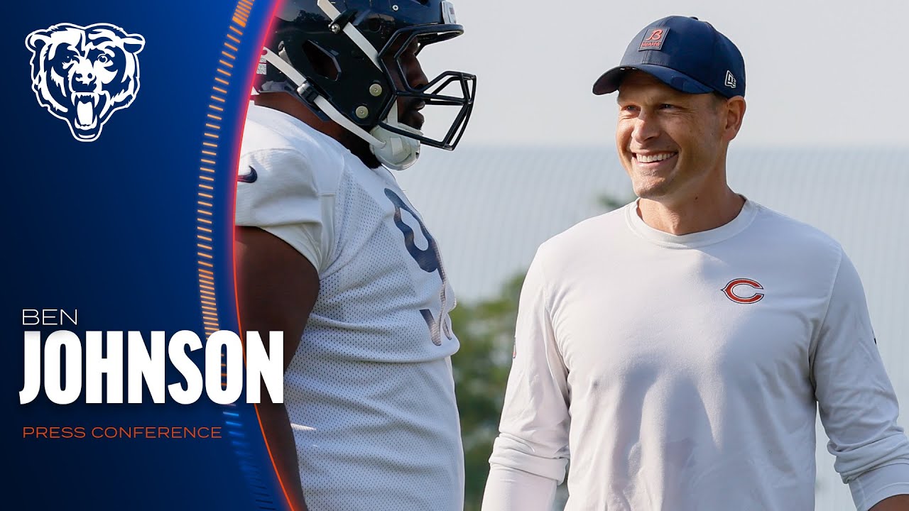 Ben Johnson discusses joint practice with Dolphins | Chicago Bears