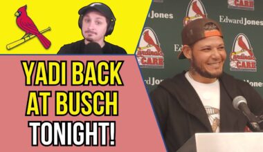 Yadier Molina Returns To St. Louis Cardinals Dugout TONIGHT! Here's Why: