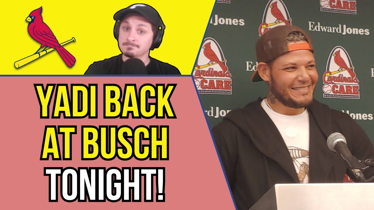 Yadier Molina Returns To St. Louis Cardinals Dugout TONIGHT! Here's Why: