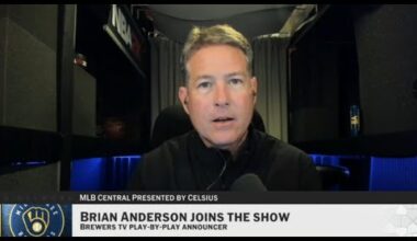 Brian Anderson tells MLB Network about Brewers are best team in MLB & best chance to make postseason