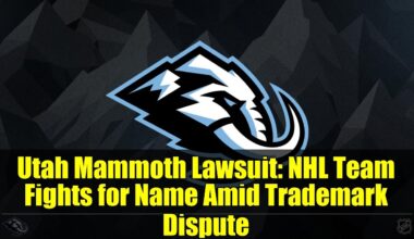 Utah Mammoth Lawsuit: NHL Team Fights for Name Amid Trademark Dispute