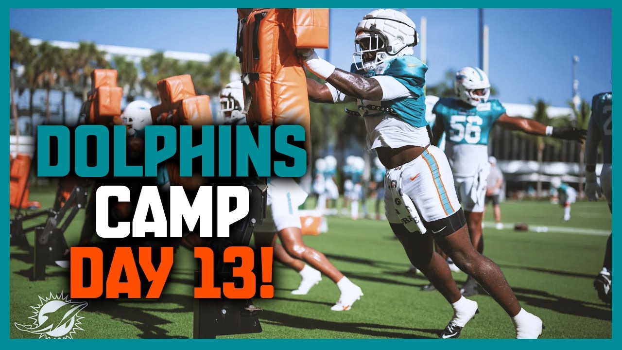 Miami Dolphins 2025 Training Camp Day 13: Joint Practice With Da Bears!