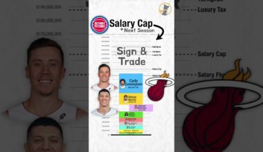 Salary Cap Breakdown - Detroit Pistons