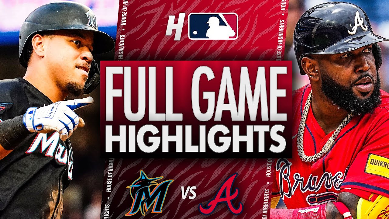 Miami Marlins vs Atlanta Braves - FULL GAME HIGHLIGHTS | August 8, 2025 MLB Season