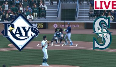 🔴LIVE 🔴Tampa Bay Rays  VS Seattle Mariners/August 8/MLB THE SHOW 25