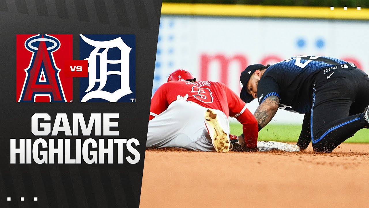 Angels vs. Tigers Game Highlights (8/8/25) | MLB Highlights