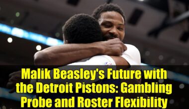 Malik Beasley's Future with the Detroit Pistons: Gambling Probe and Roster Flexibility