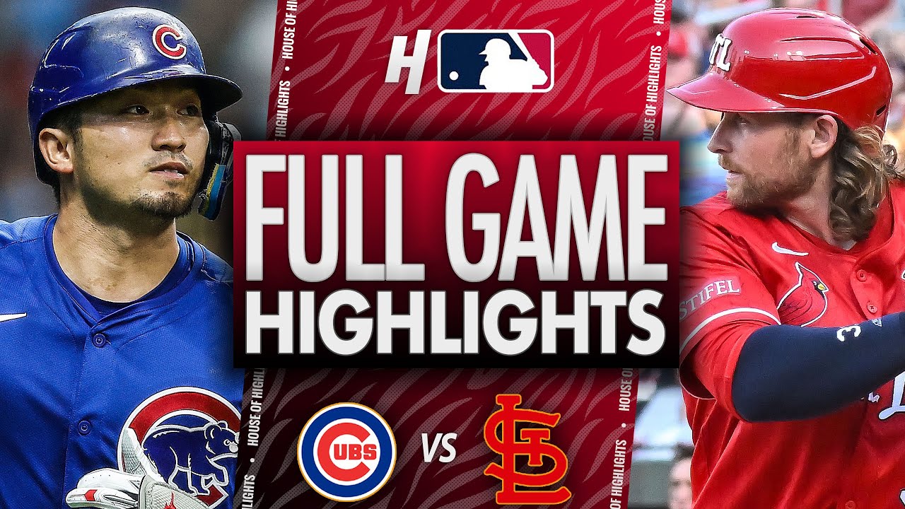 Chicago Cubs vs St. Louis Cardinals - FULL GAME HIGHLIGHTS | August 8, 2025 MLB Season
