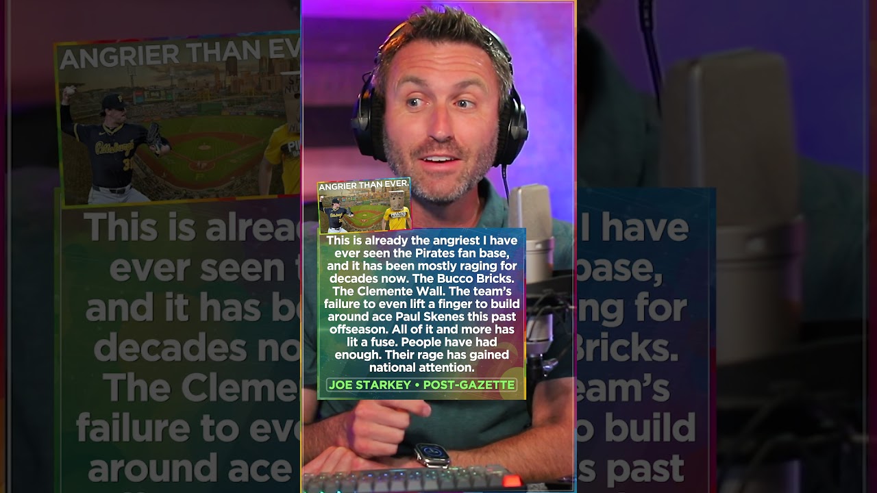 How Angry are Pittsburgh Pirates Fans? #mlb #baseball #sports