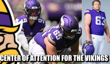 CENTER of Attention for the Minnesota Vikings on Saturday
