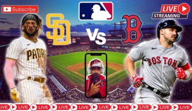 LIVE MLB🔴:San Diego Padres vs Boston Red Sox MLB VIVO