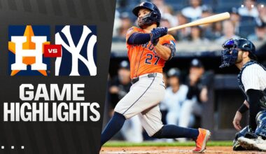 Astros vs. Yankees Game Highlights (8/8/25) | MLB Highlights