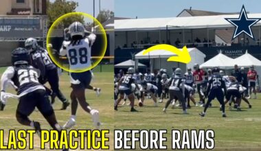 The Dallas Cowboys Day 13 Training Camp Highlights Was ELITE OFFENSIVELY... | Cowboys News |