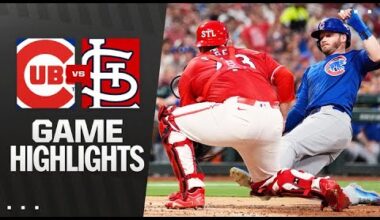 Cubs vs. Cardinals Game Highlights (8/8/25) | MLB Highlights