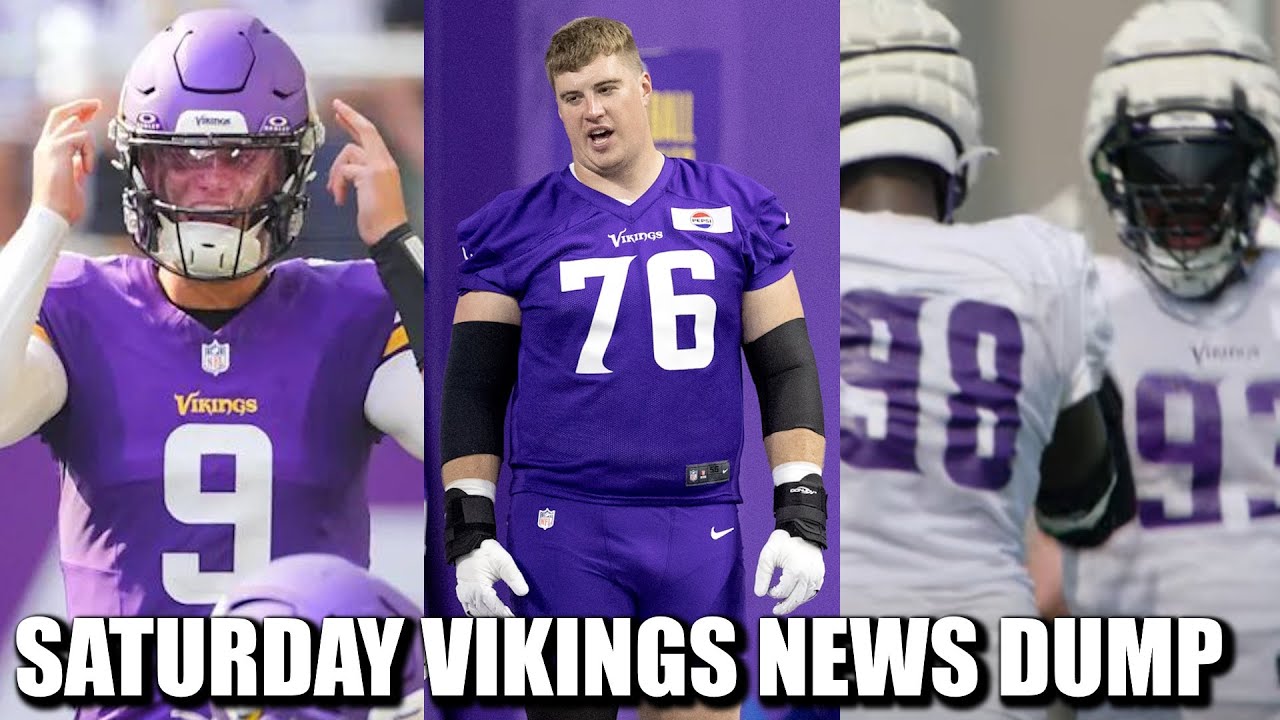 Minnesota Vikings News Dump (8.9.2025) | FOOTBALL! Fries Playing! The Dark Side!