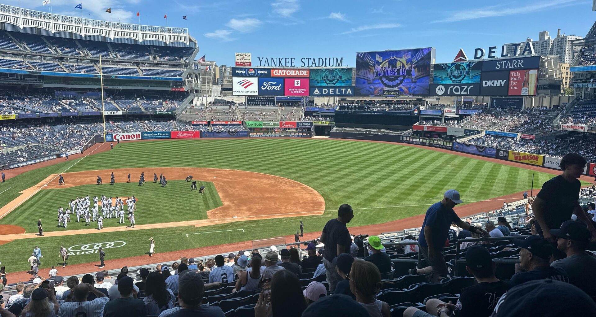 Checking in from section 216