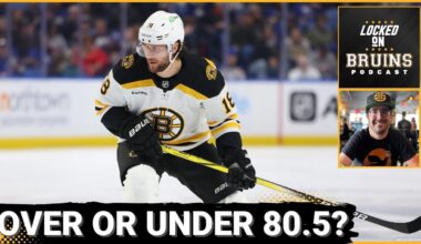 Why the Boston Bruins OVER/UNDER Projection is TOO LOW!
