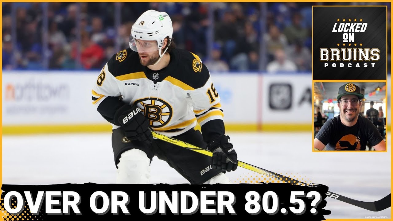 Why the Boston Bruins OVER/UNDER Projection is TOO LOW!