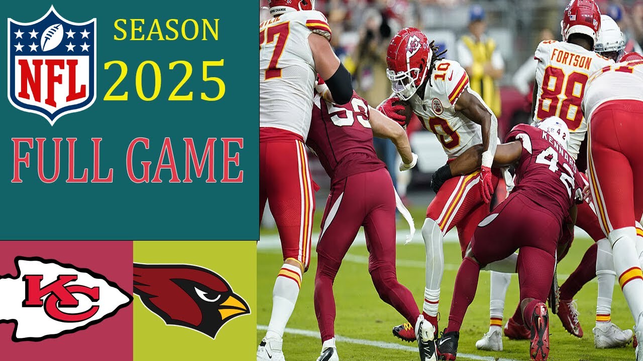 Kansas City Chiefs vs Arizona Cardinals Full Game  09/08/2025 NFL 2025-Preview  | NFL Today