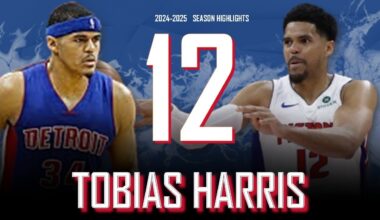 Tobias Harris || 2024-2025 Detroit Pistons Highlights