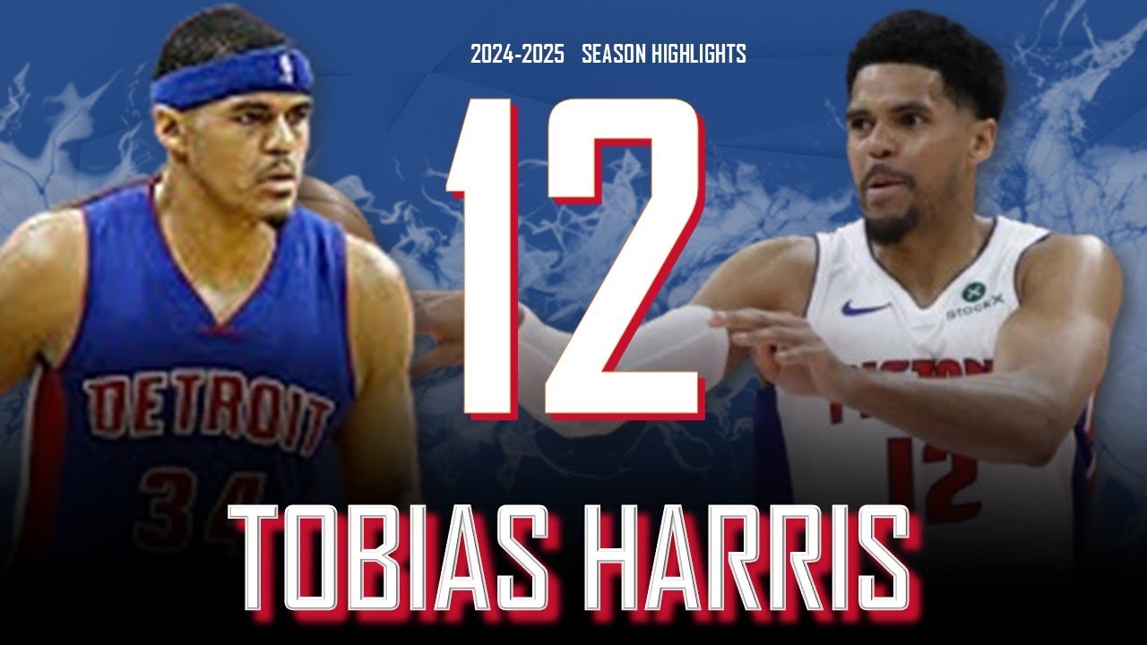 Tobias Harris || 2024-2025 Detroit Pistons Highlights