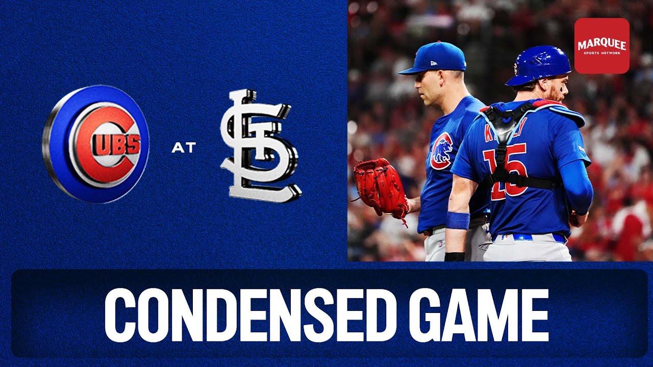 Cubs vs. Cardinals MLB game highlights (August 8, 2025) | Marquee Sports Network