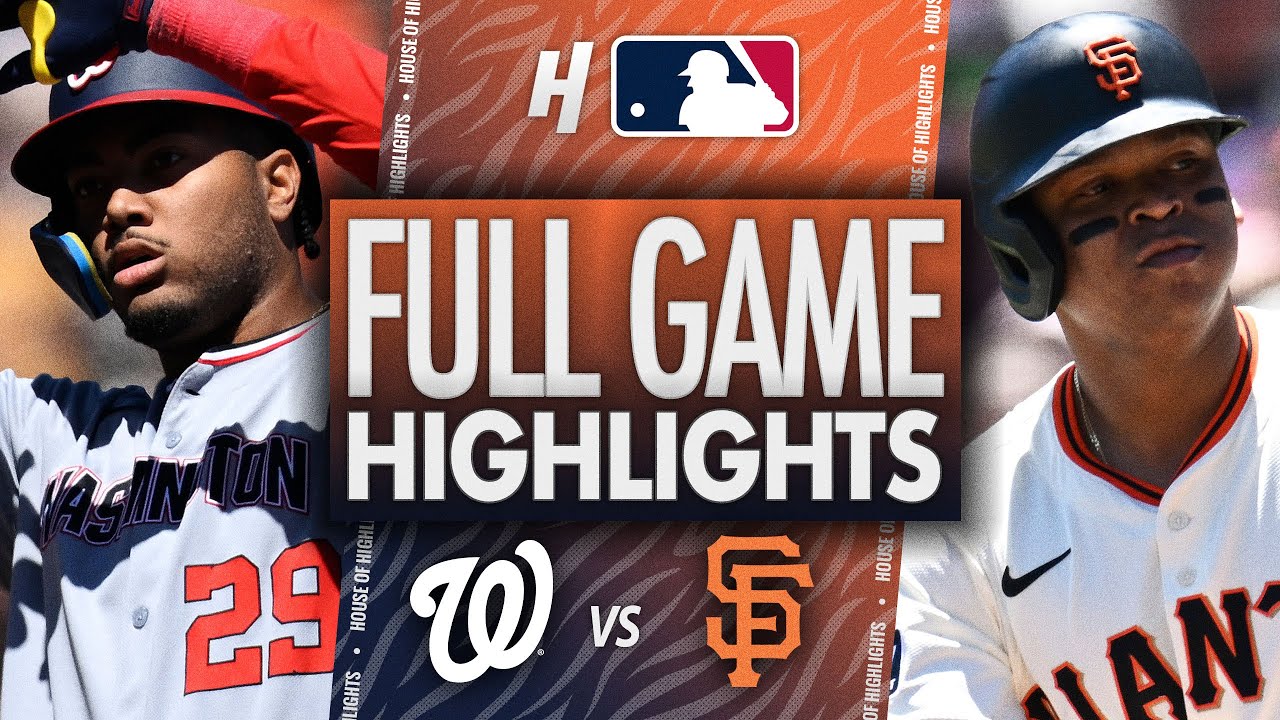 Washington Nationals vs San Francisco Giants - FULL GAME HIGHLIGHTS  | August 9, 2025 MLB Season