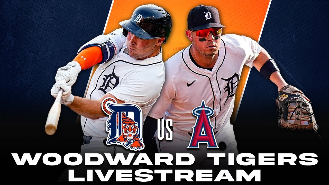 Detroit Tigers vs Los Angeles Angels LIVE! Sunday, August 9th 2025 - Woodward Tigers