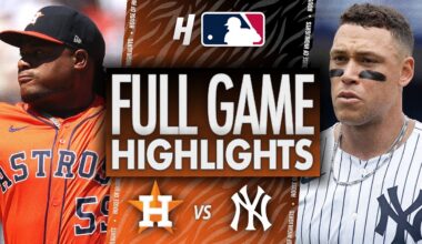 Houston Astros vs New York Yankees - FULL GAME HIGHLIGHTS | August 9, 2025 MLB Season