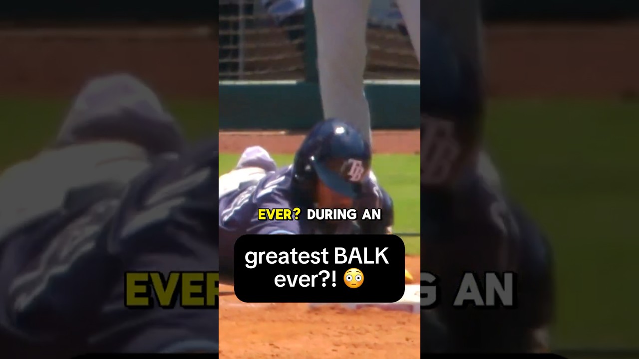 greatest BALK ever.. 😳