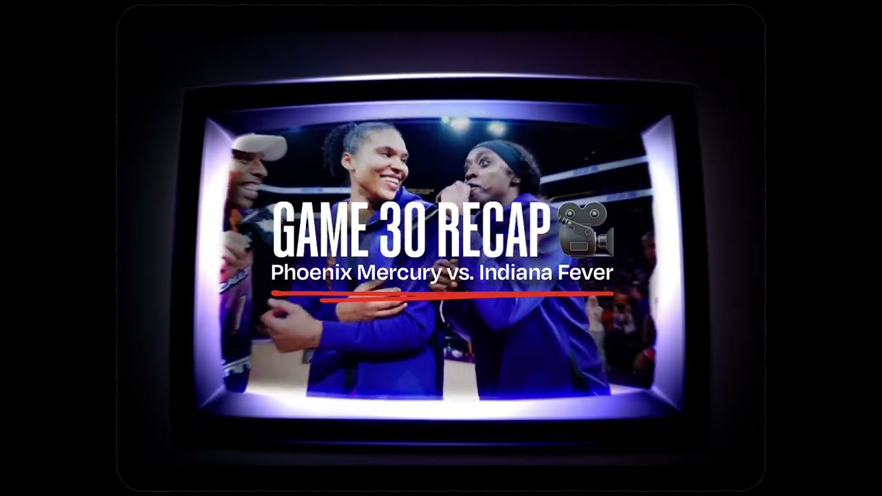 Phoenix Mercury Win Recap vs Indiana Fever | August 7, 2025 🎞️