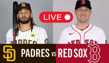 San Diego Padres Vs Boston Red Sox l Juego En Vivo