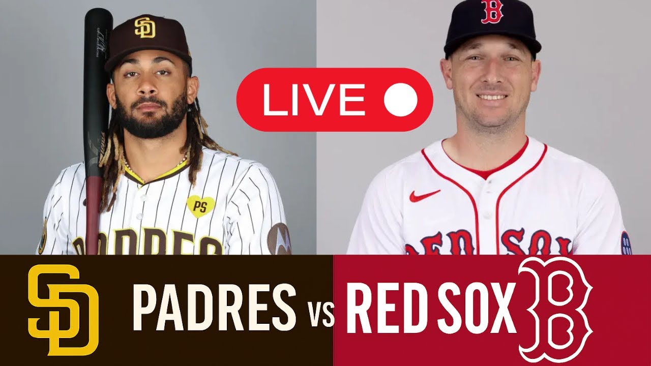 San Diego Padres Vs Boston Red Sox l Juego En Vivo