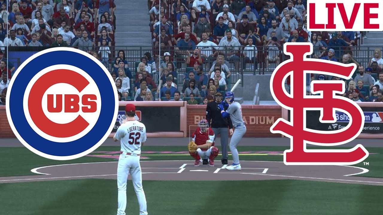 🔴LIVE 🔴Chicago Cubs  VS St Louis Cardinals/  August 09/ Mlb Envivo/MLB THE SHOW 25