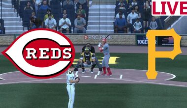 🔴LIVE 🔴Cincinnati Reds  VS  Pittsburgh Pirates/ August 09/ Baseball Envivo TV/MLB THE SHOW 25