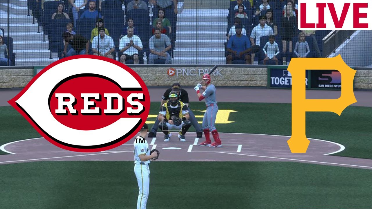 🔴LIVE 🔴Cincinnati Reds  VS  Pittsburgh Pirates/ August 09/ Baseball Envivo TV/MLB THE SHOW 25
