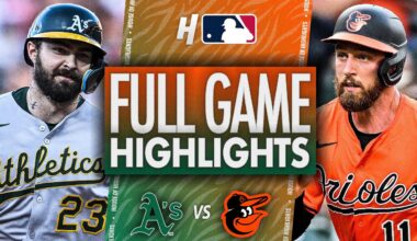 Oakland Athletics vs Baltimore Orioles - FULL GAME HIGHLIGHTS | August 9, 2025 MLB Season