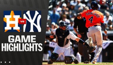 Astros vs. Yankees Game Highlights (8/9/25) | MLB Highlights
