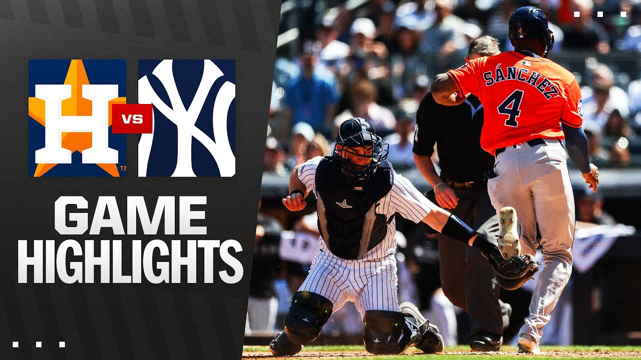 Astros vs. Yankees Game Highlights (8/9/25) | MLB Highlights