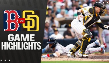 Red Sox vs. Padres Game Highlights (8/9/25) | MLB Highlights