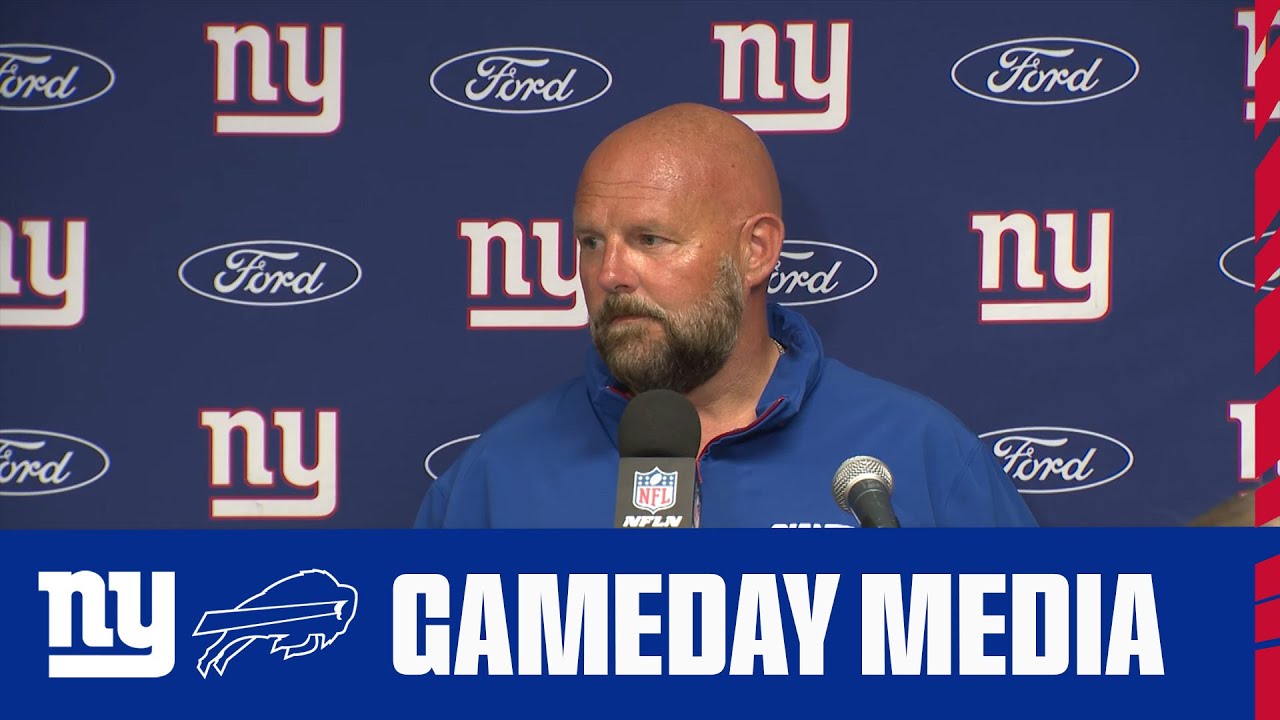 Postgame Interviews: Brian Daboll, Russell Wilson, Jaxson Dart, Abdul Carter | New York Giants