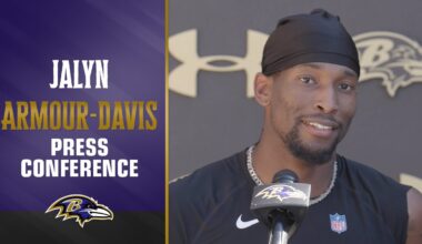 Jalyn Armour-Davis Talks About Willingness to Play Safety | Baltimore Ravens