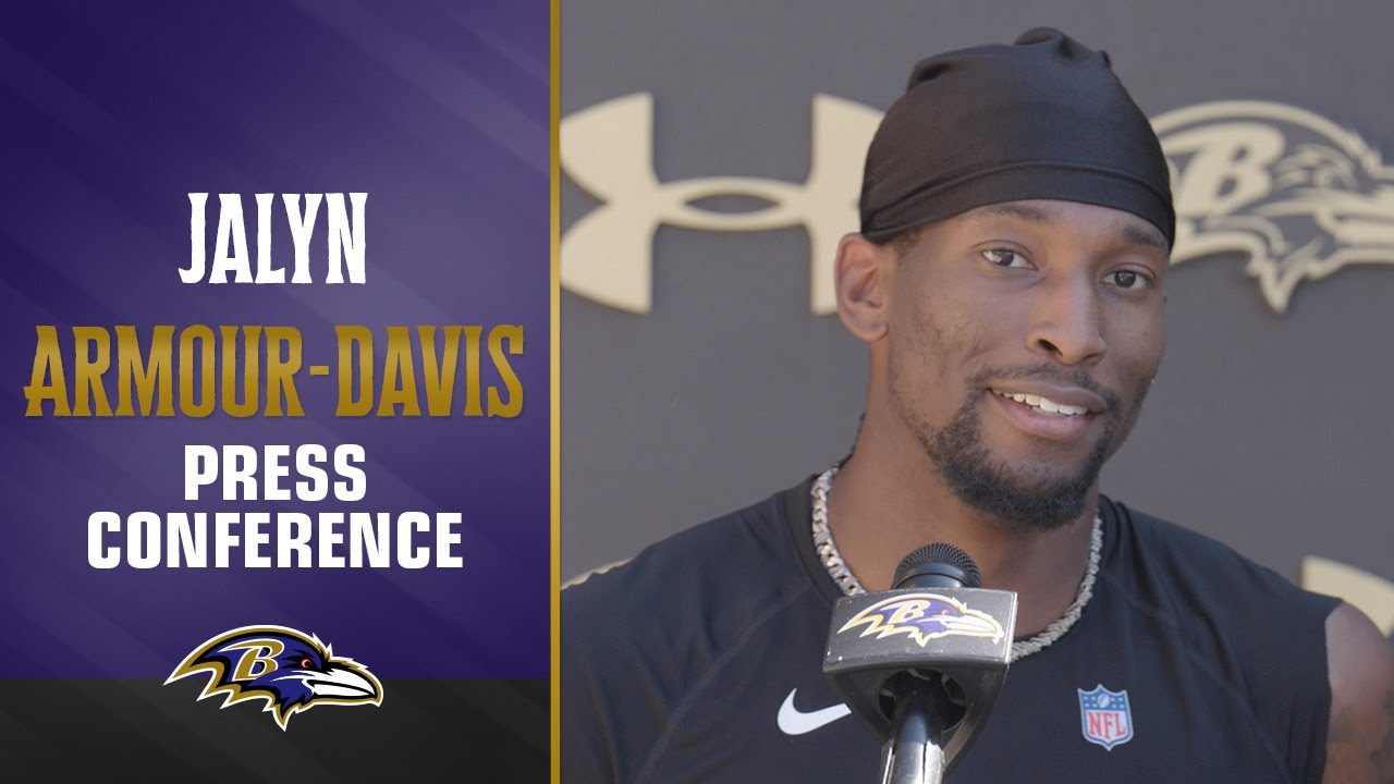 Jalyn Armour-Davis Talks About Willingness to Play Safety | Baltimore Ravens