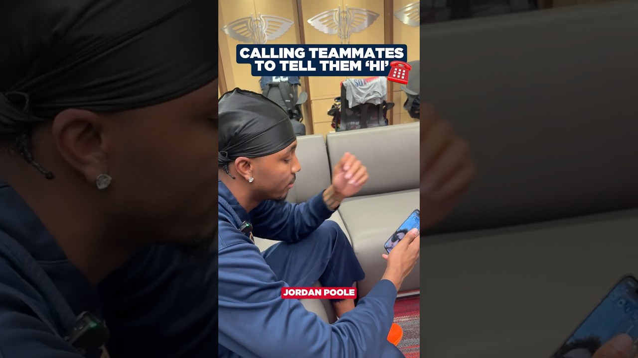 Trey Murphy just wants to say hello😊#pelicans #nba #shorts