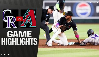 Rockies vs. D-backs Game Highlights (8/9/25) | MLB Highlights | Arizona Diamondbacks
