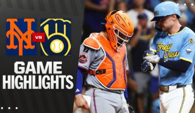 Mets vs. Brewers Game Highlights (8/9/25) | MLB Highlights